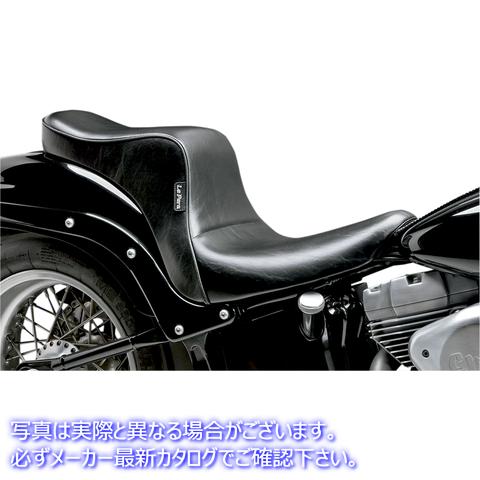 取寄せ チェロキー2アップシート ラペラ Cherokee Seat - Smooth - Black - FXST/FLST '06-'17 LK-020 08020612