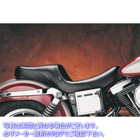 取寄せ デイトナ2アップシート ラペラ Daytona 2-Up Seat - Without Backrest - Smooth - Black - Dyna '06-'17 LK-515 08030238