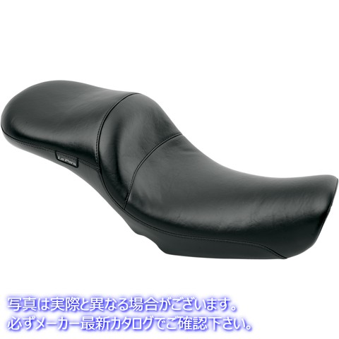 取寄せ マーベリック・パパの長い足の座席 ラペラ Maverick Daddy Long Legs Seat - Black - Smooth - FXD/FLD '06-'17 LK-970DLS 08030365