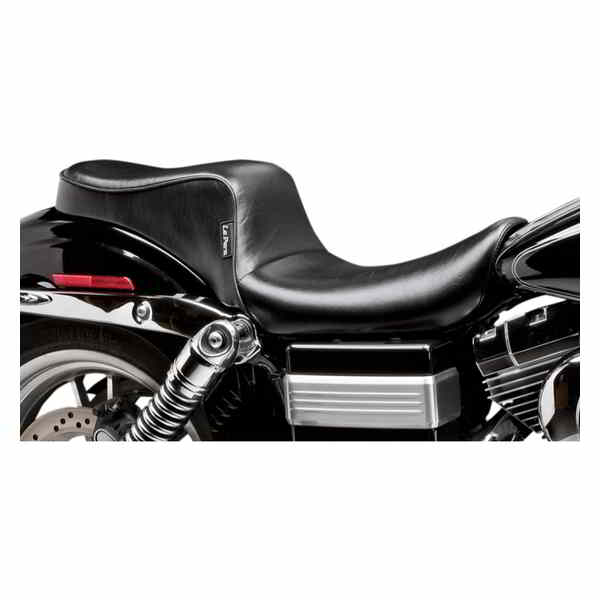 取寄せ チェロキー2アップシート ラペラ Cherokee Seat - Smooth - Black - Wide Glide '04-'05 LF-023 08030536