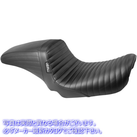 取寄せ キックフリップシート - プリーツ ラペラ Kickflip Seat - Pleated - Black - FXD '06-'17 LK-591PT 08030583