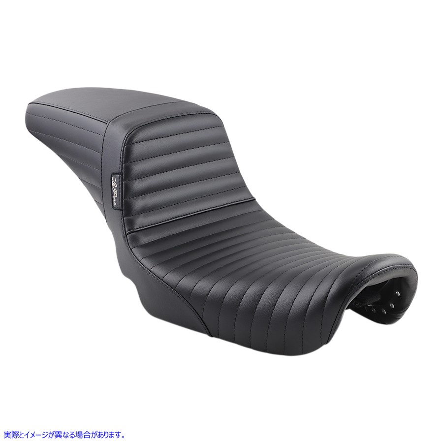 取寄せ キックフリップシート - プリーツ ラペラ Kickflip Daddy Long Legs Seat - Pleated - Black - FX '06-17 LK-591DLPT 08030627