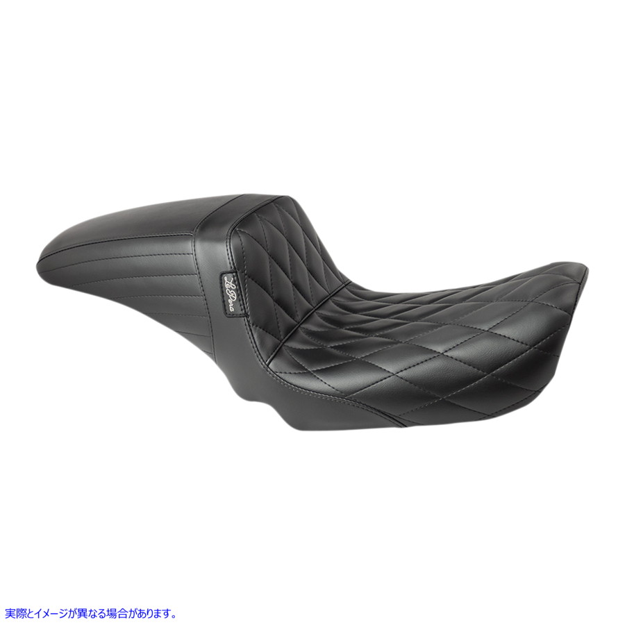 取寄せ キックフリップシート - ダイヤモンド ラペラ Kickflip Seat - Diamond - Black - FXD '04-'05 LF-591DM 08030638