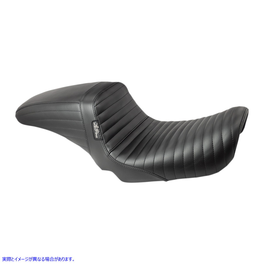 取寄せ キックフリップシート - プリーツ ラペラ Kickflip Seat - Pleated - Black - FXD '04-'05 LF-591PT 08030640