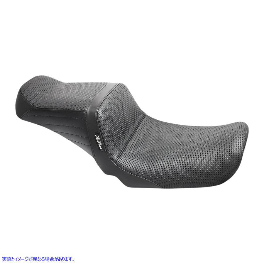 取寄せ テールウィングシート ラペラ Tailwhip Seat - Basketweave - Black - FXD '06-'17 LK-581BW 08030642