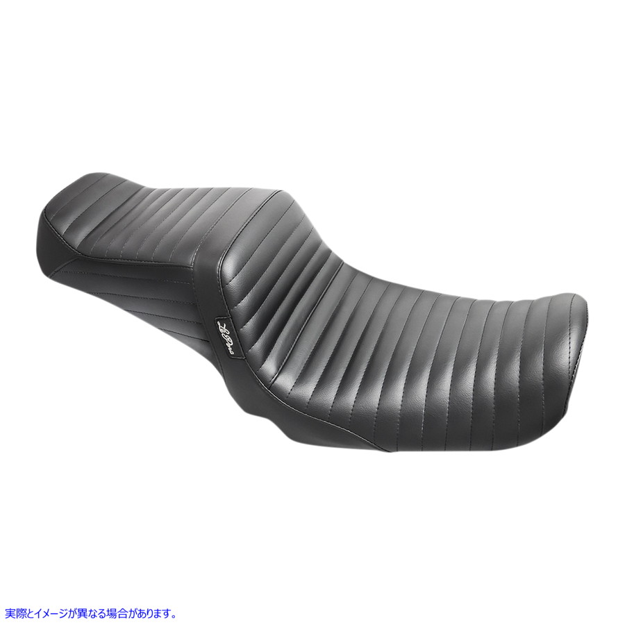 取寄せ テールウィングシート ラペラ Tailwhip Seat - Pleated - Black - FXD '06-'17 LK-581PT 08030644