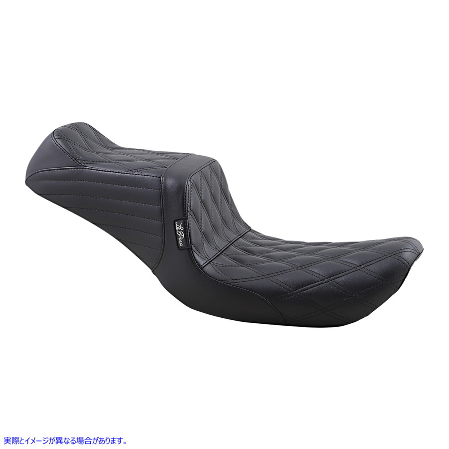 取寄せ テールウィングシート ラペラ Tailwhip Seat - Double Diamond - Black - FXD '99-'03 LN-581DD 08030687