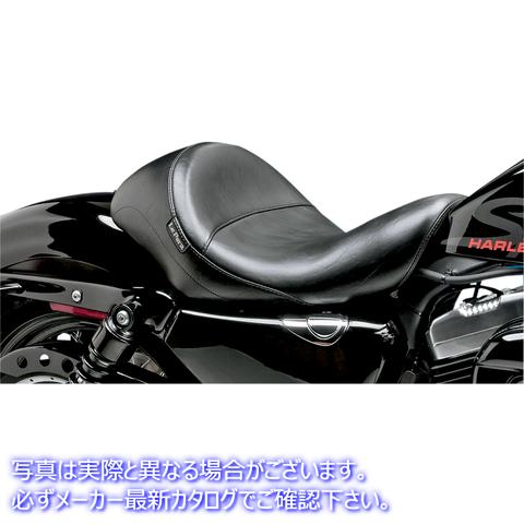 取寄せ アビエーターソロシート - シート ラペラ Aviator Solo Seat - Smooth - Black - XL '07-'22 LFK-316 08040415