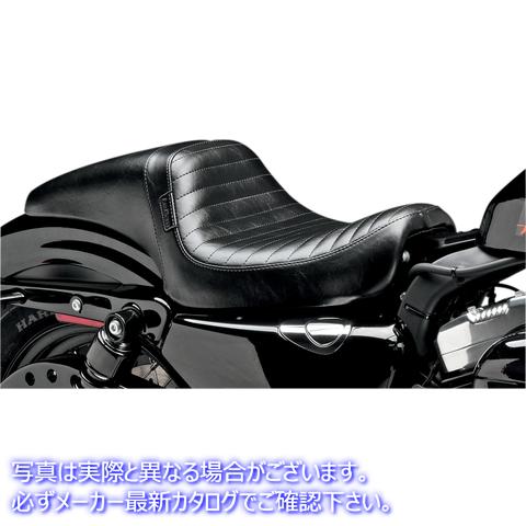 取寄せ デイトナ2アップシート ラペラ Daytona Seat - Without Backrest - Pleated - Black - XL '04-'23 LK-542PT 08040475