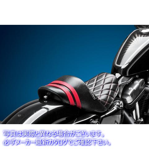 取寄せ カフェスタブソロシート ラペラ Stubs Spoiler Seat - Diamond - Black w/ Red Stripes - XL '04-'23 LK-416DMRED 08040594