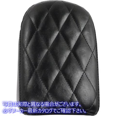 取寄せ ベアボーンズ ピリオンパッド - ダイヤモンド - ブラック - XL 10-22 ラペラ Bare Bones Pillion Pad - Diamond - Black - XL '10-'22 LK-006PDM 08040655