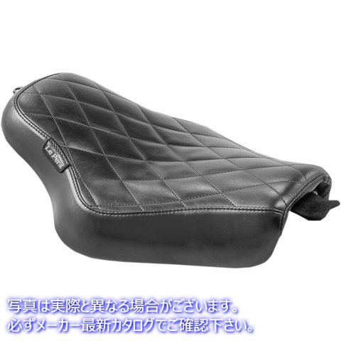 取寄せ ストリーカーシート ラペラ Streaker Solo Seat - Diamond - Black - XL '04-'23 LK-356DM 08040699