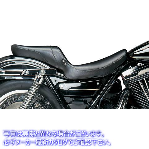 取寄せ デイトナ2アップシート ラペラ Daytona 2-Up Seat - Without Backrest - Smooth - Black - FXR L-547S 08050112