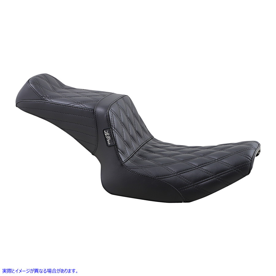 取寄せ テールウィングシート ラペラ Tailwhip Seat - Double Diamond - Black - FXR '82-'94 L-588DD 08050146