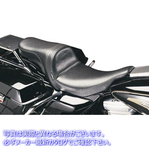 取寄せ デイトナ2アップシート ラペラ Daytona 2-Up Seat - Without Backrest - Smooth - Black - FLH/FLT '02-'07 LH-567 19102152