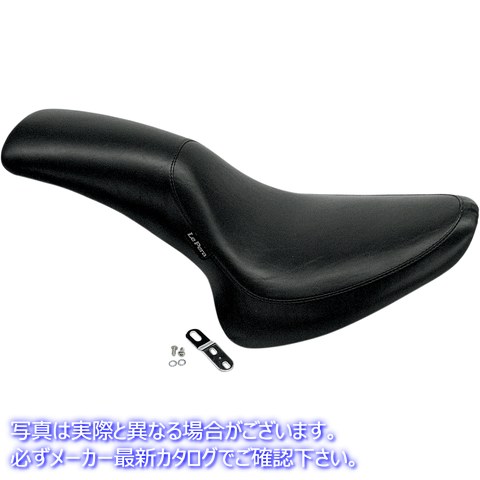 取寄せ フルレングスシルエット2アップシート ラペラ Silhouette Seat - Gel - Black - Softail '00-'17 LGX-860 78081131