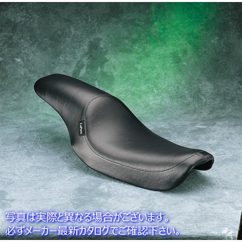 取寄せ シルエット2アップシート ラペラ Silhouette Full-Length Seat - Smooth - Black - Dyna '91-'95 L-861 DS902052