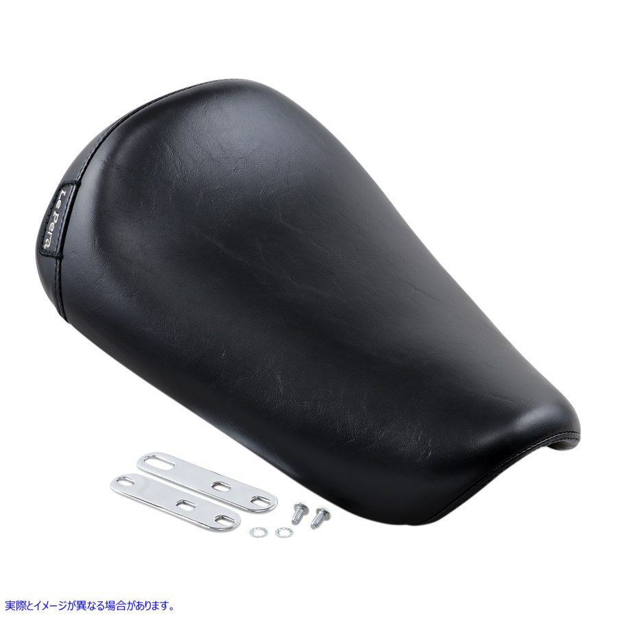 取寄せ ベアボーンソロシート ラペラ Bare Bones Solo Seat - Smooth - Black - XL '82-'03 LG-006 DS905911