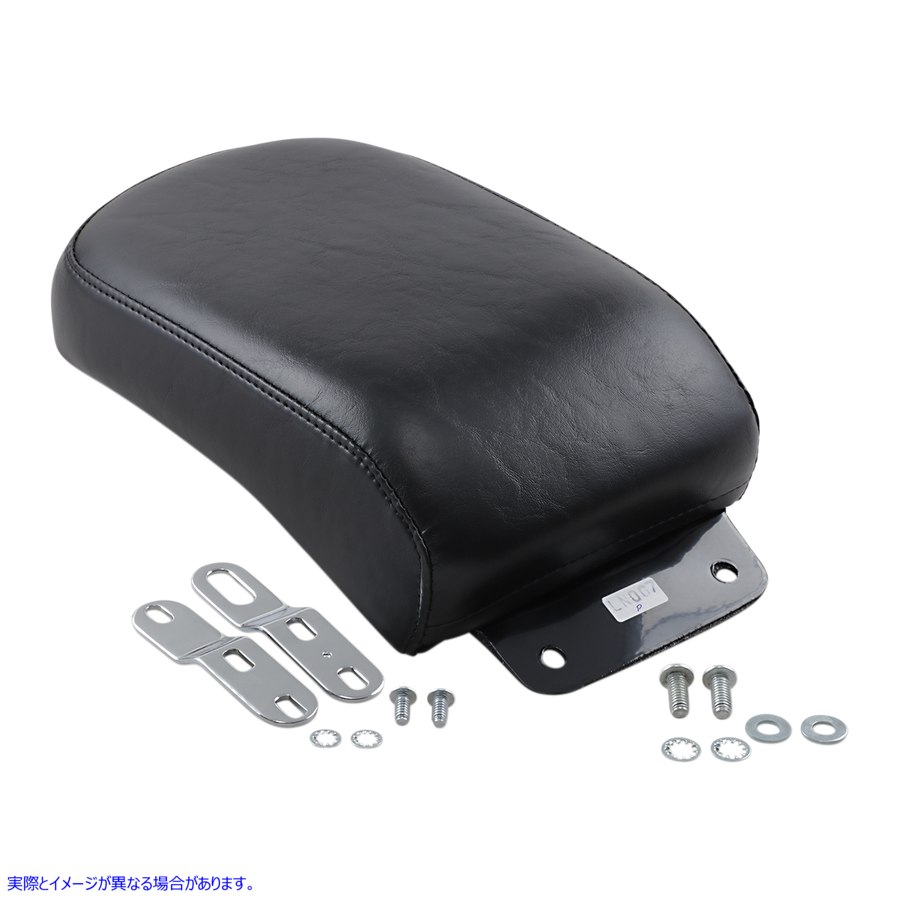取寄せ ベアボーンズ パッセンジャーパッド - スムース - ブラック - ソフテイル 84-99 ラペラ Bare Bones Pillion Pad - Smooth - Black - Softail '84-'99 LN-007P DS905914