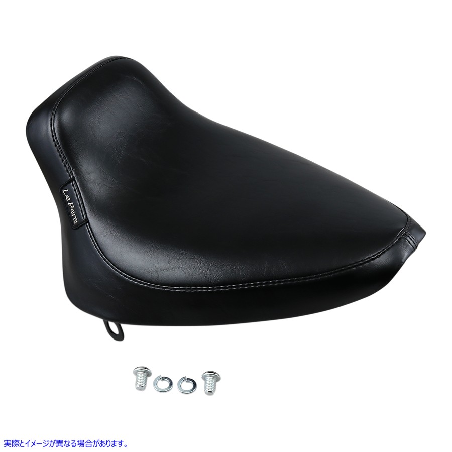 取寄せ シルエットソロシート ラペラ Silhouette Solo Seat - Smooth - Black - Softail '84-'99 LGN-850 DS905939