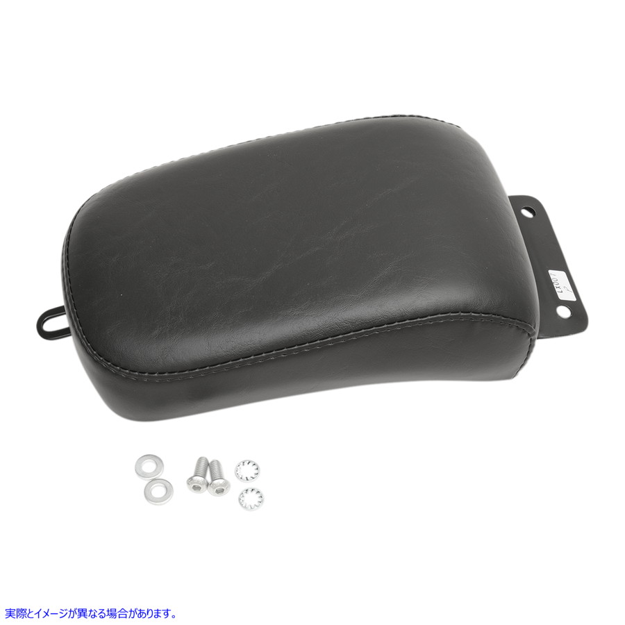 取寄せ ベアボーンズ ピリオンパッド - スムース - ブラック - ソフテイル 00-07 ラペラ Bare Bones Pillion Pad - Smooth - Black - Softail '00-'07 LX-007P DS905976