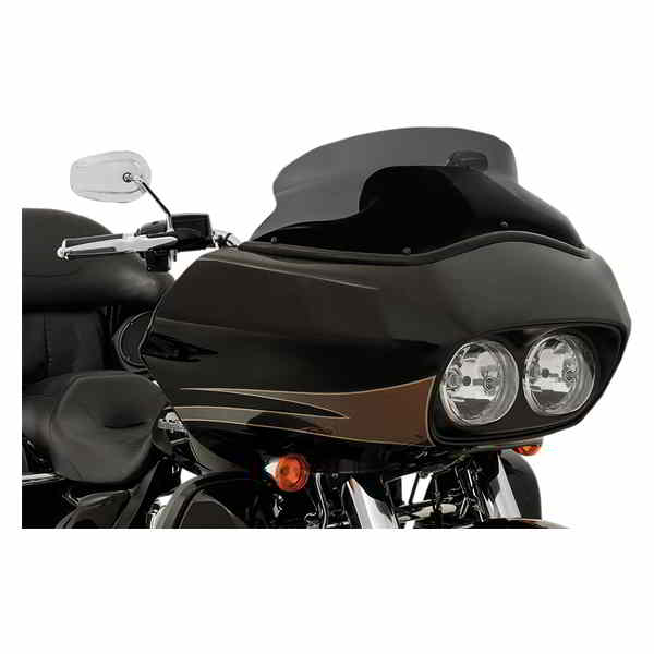 取寄せ スポイラー ウインドシールド - 6-1/2インチ - ブラック - 98-13 FLTR メンフィスシェード Spoiler Windshield - 6-1/2 - Black - '98-'13 FLTR MEP85511 23100602