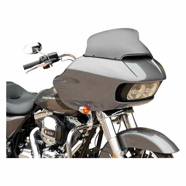 取寄せ スポイラー ウインドシールド - 6-1/2インチ - ダークスモーク - 15-22 FLTR メンフィスシェード Spoiler Windshield - 6-1/2 - Dark Smoke - '15-'22 FLTR MEP86010 23100620