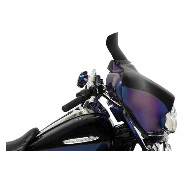 取寄せ バットウィング スポイラーシールド - 6.5インチ - ダークブラックスモーク メンフィスシェード Batwing Spoiler Shield - 6.5 - Dark Black Smoke MEP84110 23100668