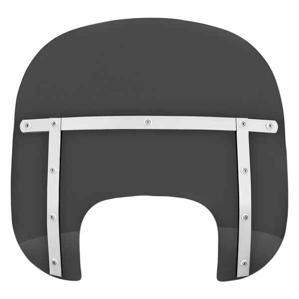 取寄せ ファッツ ウィンドシールド - ダークブラックスモーク - 13インチ - FLFB/S メンフィスシェード Fats Windshield - Dark Black Smoke - 13 - FLFB/S MEM6010 23110028