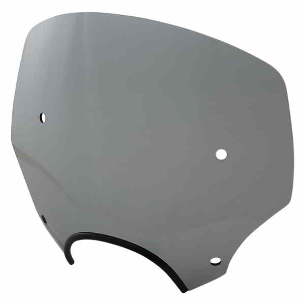 取寄せ エルパソ ウィンドシールド - 13インチ - 7インチ ヘッドライトカットアウト - ブラックスモーク メンフィスシェード El Paso Windshield - 13 - 7 Headlight Cutout - Black Smoke MEP5233 23110064