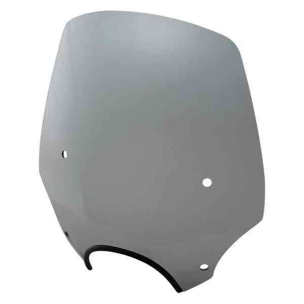 取寄せ エルパソ ウィンドシールド - 17インチ - 7インチ ヘッドライトカットアウト - ブラックスモーク メンフィスシェード El Paso Windshield - 17 - 7 Headlight Cutout - Black Smoke MEP5213 23110068