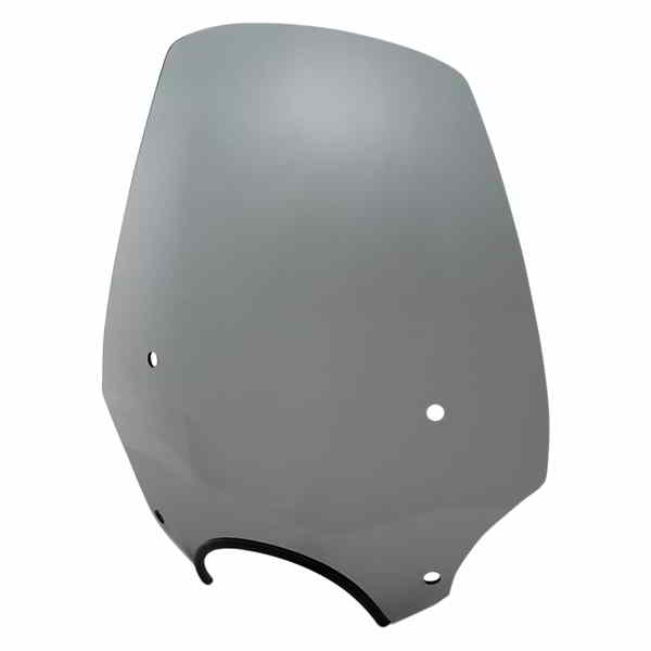 取寄せ エルパソ ウィンドシールド - 19インチ - 7インチ ヘッドライトカットアウト - ブラックスモーク メンフィスシェード El Paso Windshield - 19 - 7 Headlight Cutout - Black Smoke MEP5223 23110069