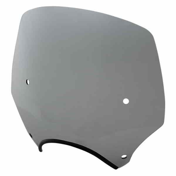 取寄せ エルパソ ウィンドシールド - 15インチ - 9インチ ヘッドライトカットアウト - ブラックスモーク メンフィスシェード El Paso Windshield - 15 - 9 Headlight Cutout - Black Smoke MEP5263 23110076