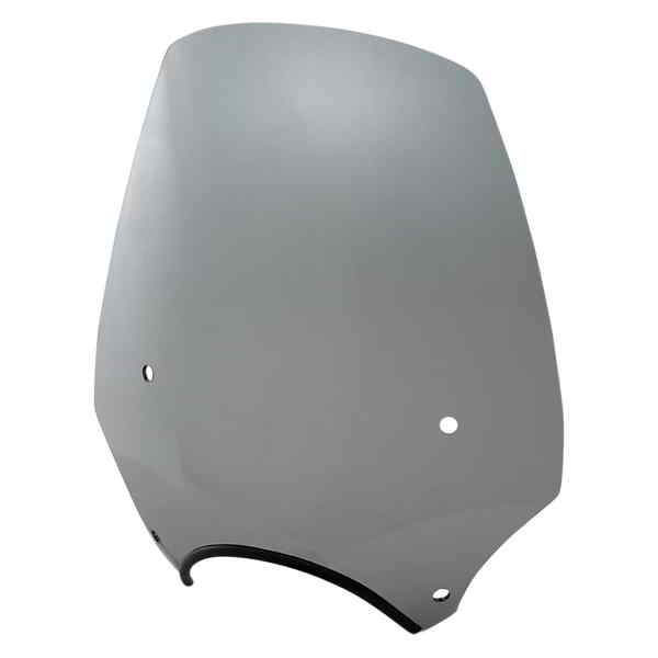 取寄せ エルパソ ウィンドシールド - 19インチ - 9インチ ヘッドライトカットアウト - ブラックスモーク メンフィスシェード El Paso Windshield - 19 - 9 Headlight Cutout - Black Smoke MEP5283 23110083