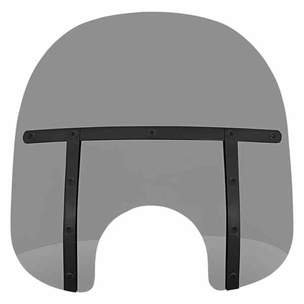 取寄せ ファッツ ウィンドシールド - ブラックスモーク - 15インチ メンフィスシェード Fats Windshield - Black Smoke - 15 MEB31212 23110105