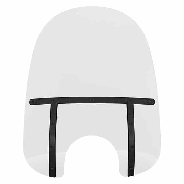 取寄せ ファッツ ウィンドシールド - クリア - 21インチ メンフィスシェード Fats Windshield - Clear - 21 MEB3410 23110110