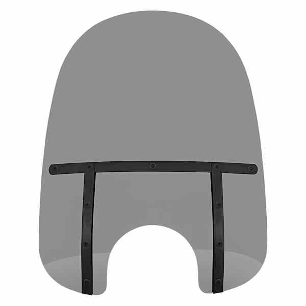 取寄せ ファッツ ウィンドシールド - ブラックスモーク - 21インチ メンフィスシェード Fats Windshield - Black Smoke - 21 MEB34112 23110111