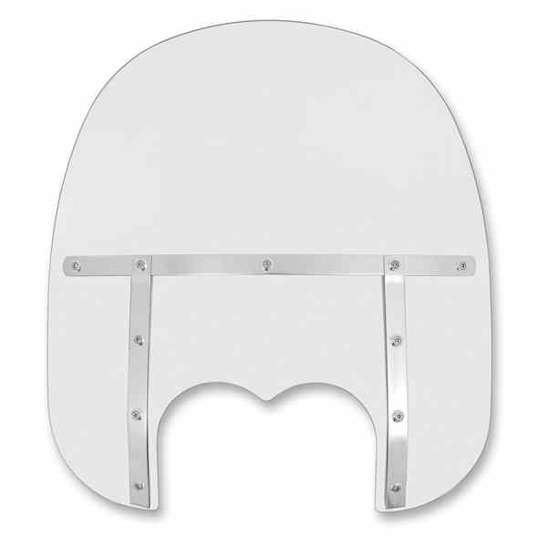 取寄せ ファッツ ウィンドシールド - 17インチ - クリア - FXDF メンフィスシェード Fats Windshield - 17 - Clear - FXDF MEM6830 23130134