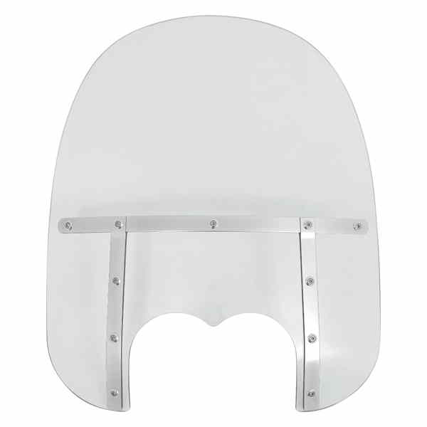 取寄せ ファッツ ウィンドシールド - 19インチ - クリア - FXDF メンフィスシェード Fats Windshield - 19 - Clear - FXDF MEM6930 23130140