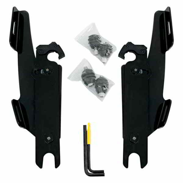 取寄せ ハードウェアキット - ブラック - ライトバーなし - ブラック メンフィスシェード Hardware Kit - Black - Without Lightbar - Black MEK1952 23200091