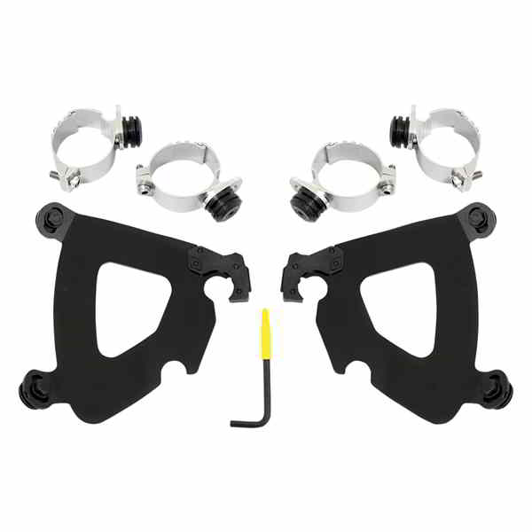 取寄せ ガントレットマウントキット - ブラック - FXD メンフィスシェード Gauntlet Mounting Kit - Black - FXD MEB1993 23200119