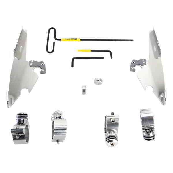 取寄せ バットウィング - マウントキット - ポリッシュ - XL12C メンフィスシェード Batwing - Mounting Kit - Polished - XL12C MEK2008 23200140