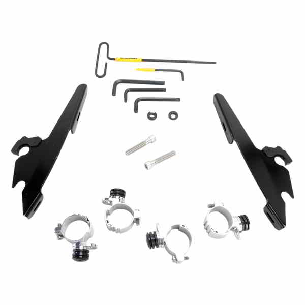 取寄せ バットウィング - マウントキット - ブラック - XL48 メンフィスシェード Batwing - Mounting Kit - Black - XL48 MEB2009 23200175