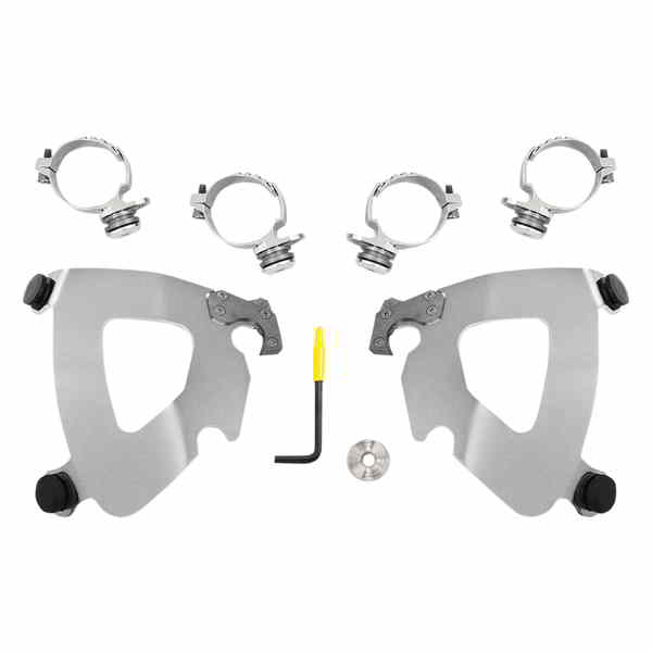 取寄せ ガントレットマウントキット - ポリッシュ - FXDL 14-17 メンフィスシェード Gauntlet Mounting Kit - Polished - FXDL '14-'17 MEK2014 23200178