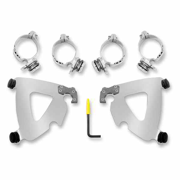 取寄せ ロードウォリアー マウントキット - ポリッシュ - FXD メンフィスシェード Road Warrior Mounting Kit - Polished - FXD MEK2028 23200192