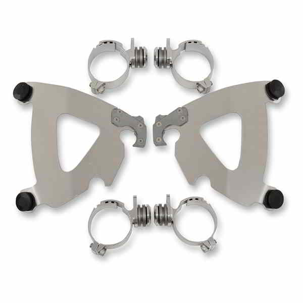 取寄せ ロードウォリアー マウントキット - ポリッシュ - FXDWG メンフィスシェード Road Warrior Mounting Kit - Polished - FXDWG MEK2029 23200196