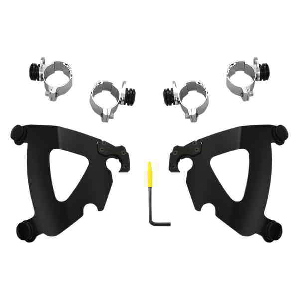 取寄せ ロードウォリアー マウントキット - ブラック - FXDWG メンフィスシェード Road Warrior Mounting Kit - Black - FXDWG MEB2030 23200201