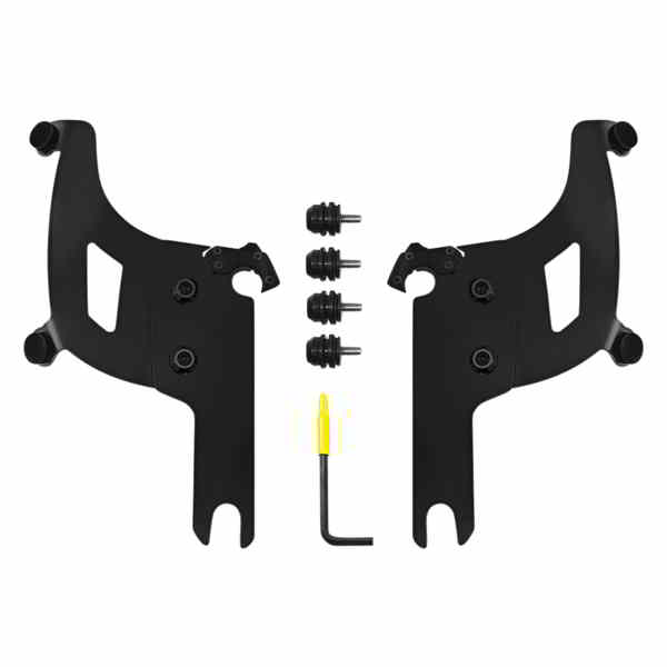 取寄せ バレットマウントキット - ブラック - FLHRS/XS メンフィスシェード Bullet Mounting Kit - Black - FLHRS/XS MEB2042 23200243