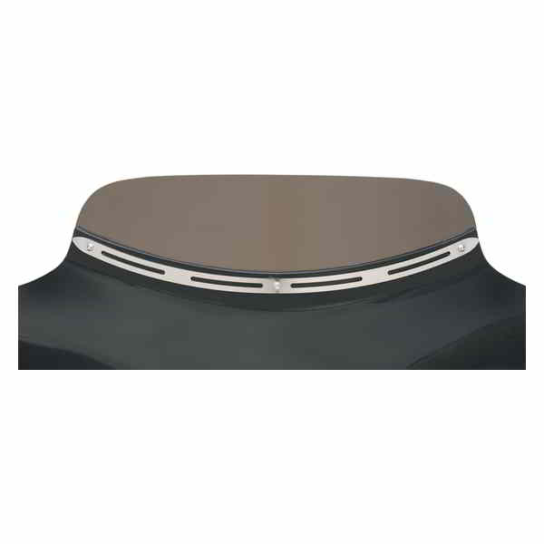 取寄せ フェアリング ウィンドシールドトリム - ステンレススチール - スロット付き - スリム メンフィスシェード Fairing Windshield Trim - Stainless Steel - Slotted - Slim MEM0923 23500134