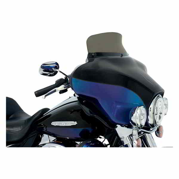 取寄せ スポイラー ウインドシールド - 5インチ - スモーク - FLH メンフィスシェード Spoiler Windshield - 5 - Smoke - FLH MEP8571 23500173